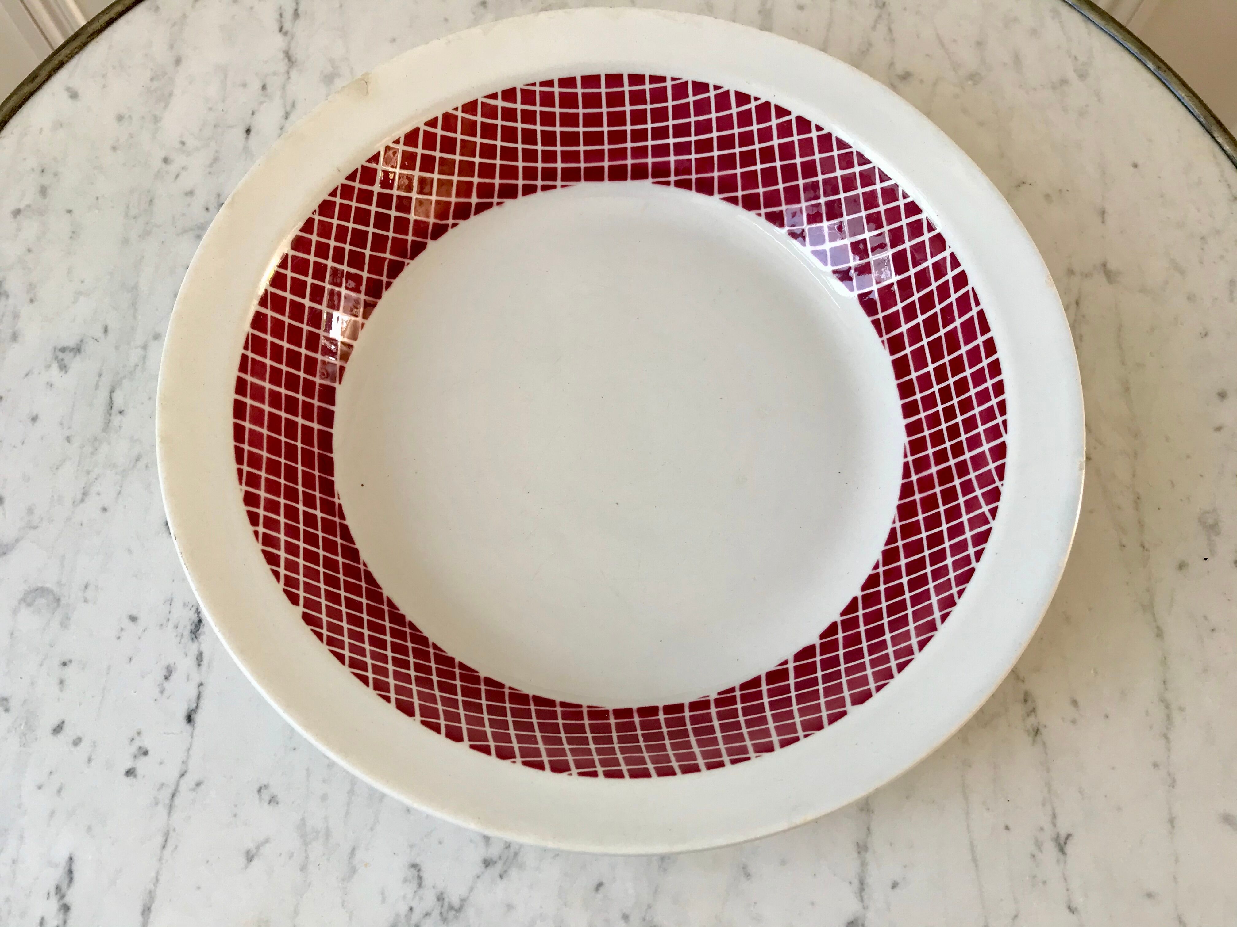 Hollow flat badonviller checkered 30s