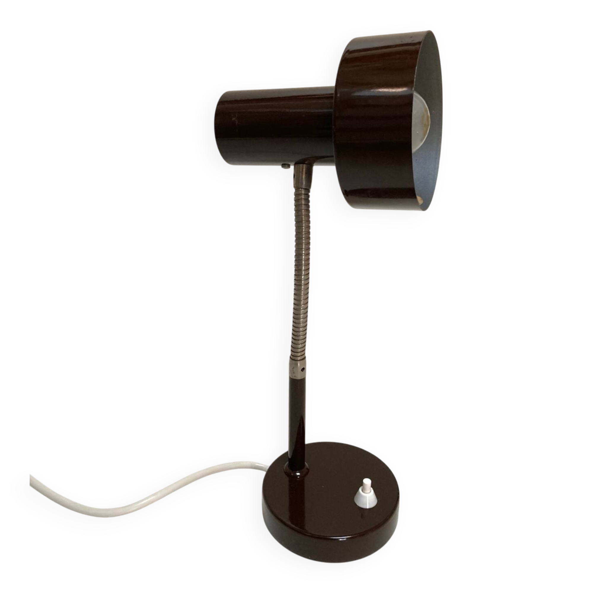 Brown vintage desk lamp