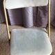 Paire de chaises pliantes de theatre