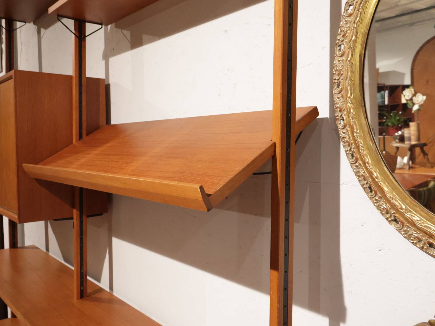 Vintage wandsysteem teak Pira Sweden