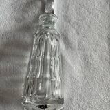 Crystal decanter with ship engraving