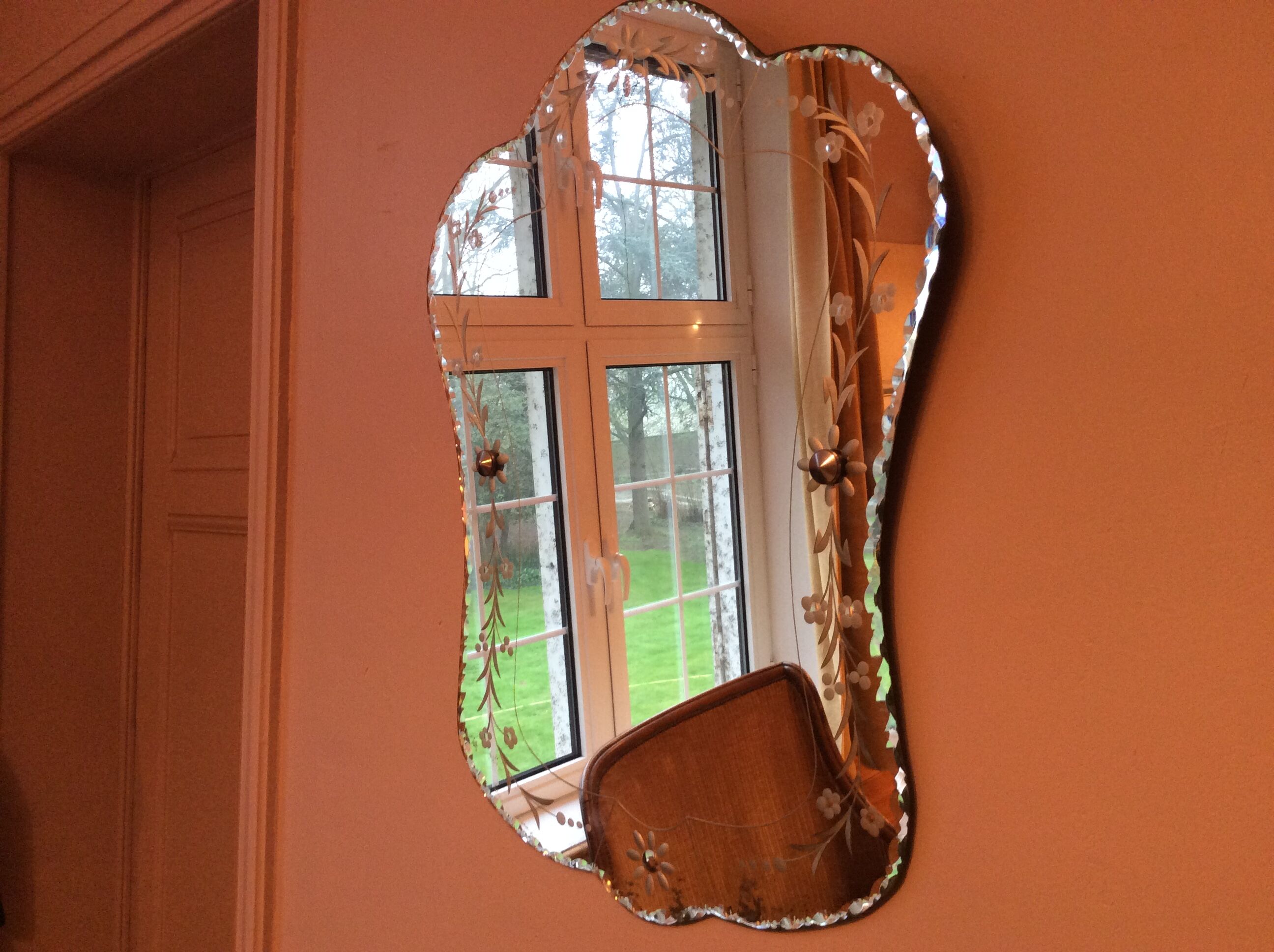 Venetian mirror 44x60cm