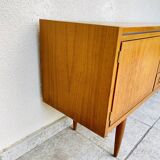 Scandinavian teak row