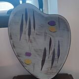 West German Freeform MCM ceramic plate, 1950s/60s