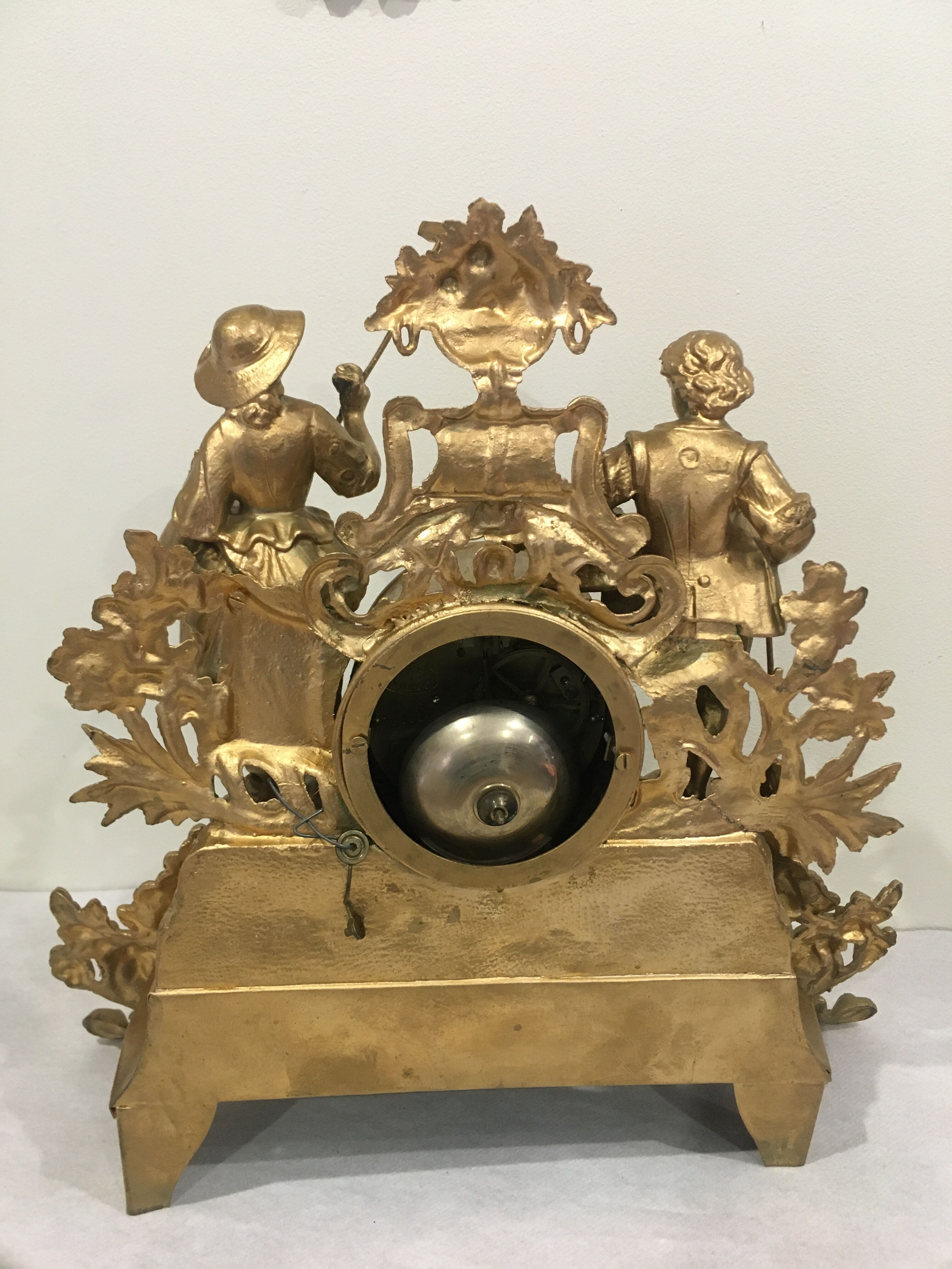 19th century chimney pendulum