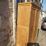 Parisian cabinet art deco raw wood