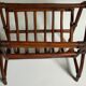 Vintage 1960s rattan magazine holder