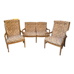 Canapé 2 places et ses - fauteuils