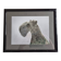 Old photograph, dog portrait signed by Henry Dimont (Dim), 32 x 25 cm