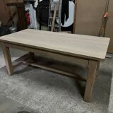 Solid oak table (raw wood)