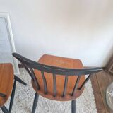 Pair of Scandinavian chairs model Fanett by Tapiovaara