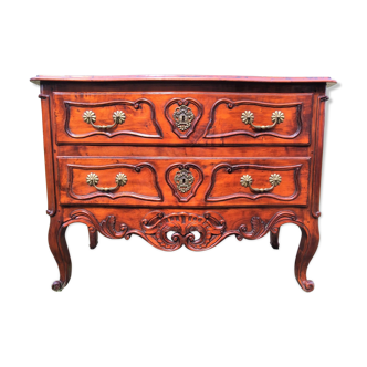 Commode sauteuse provençale à traverses ajouré