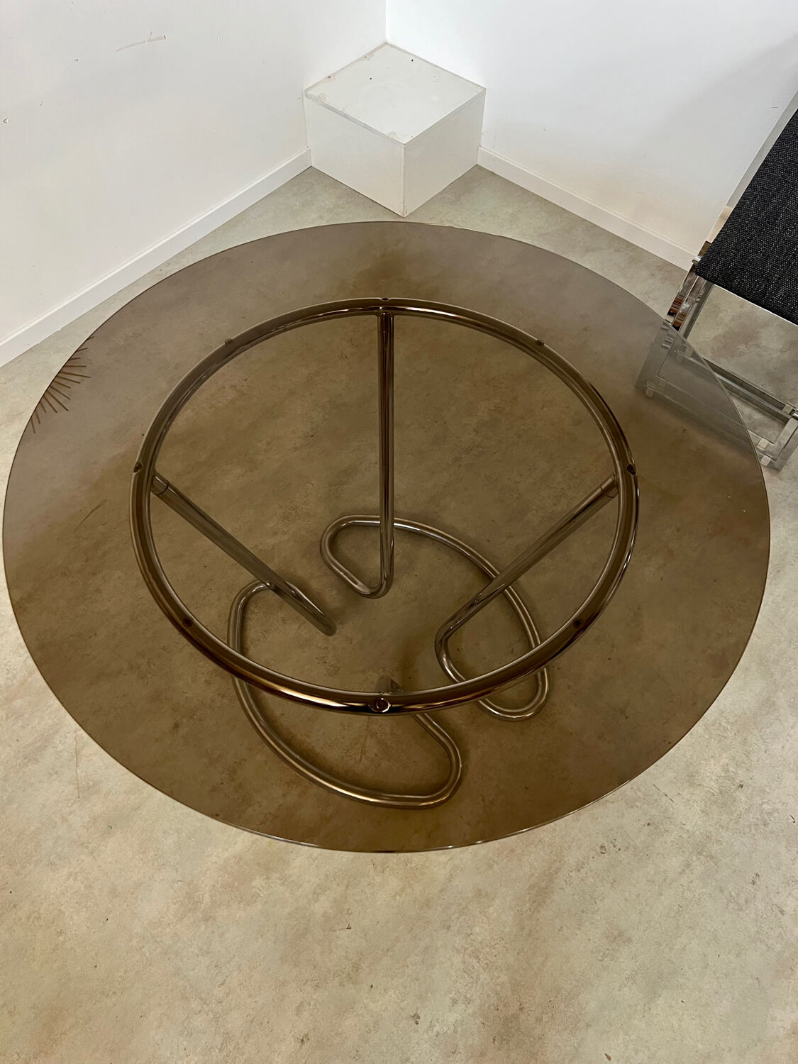 Table et 6 chaises pliante Luisa vintage design italien Marcelo Cuneo