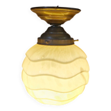 Globes plafonnier vintage