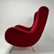 Set of Italian Senior Chairs / Lounge Chairs in the style of Marco Zanuso, 1950s