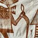 Large vintage tapestry hanging from Korhogo—Sénoufo, Ivory Coast