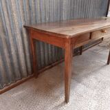 Solid oak farmhouse table