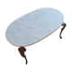 Table basse en marbre blanc de carrare