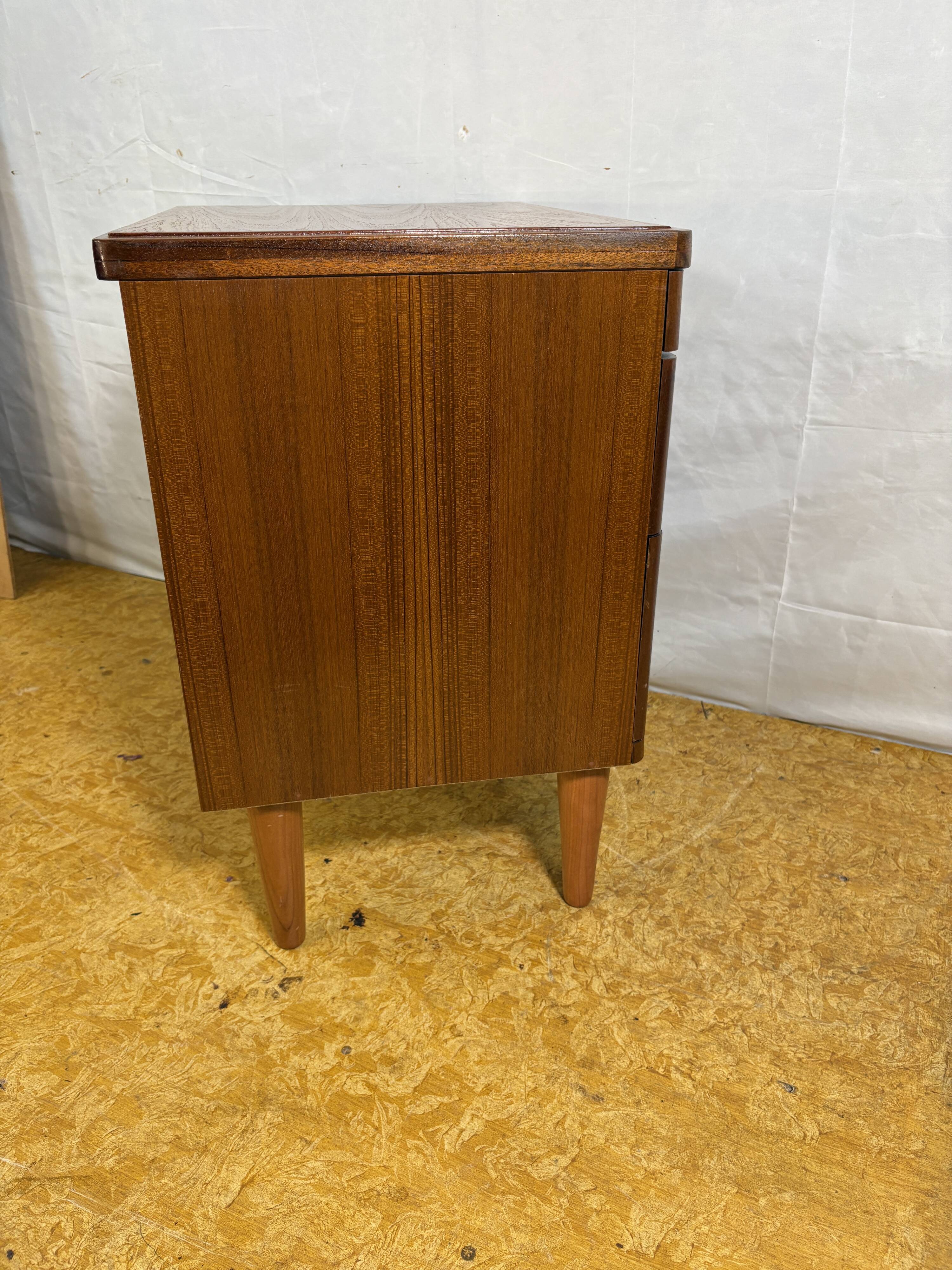 Pair of teak bedside tables by Stag, 1960-1970