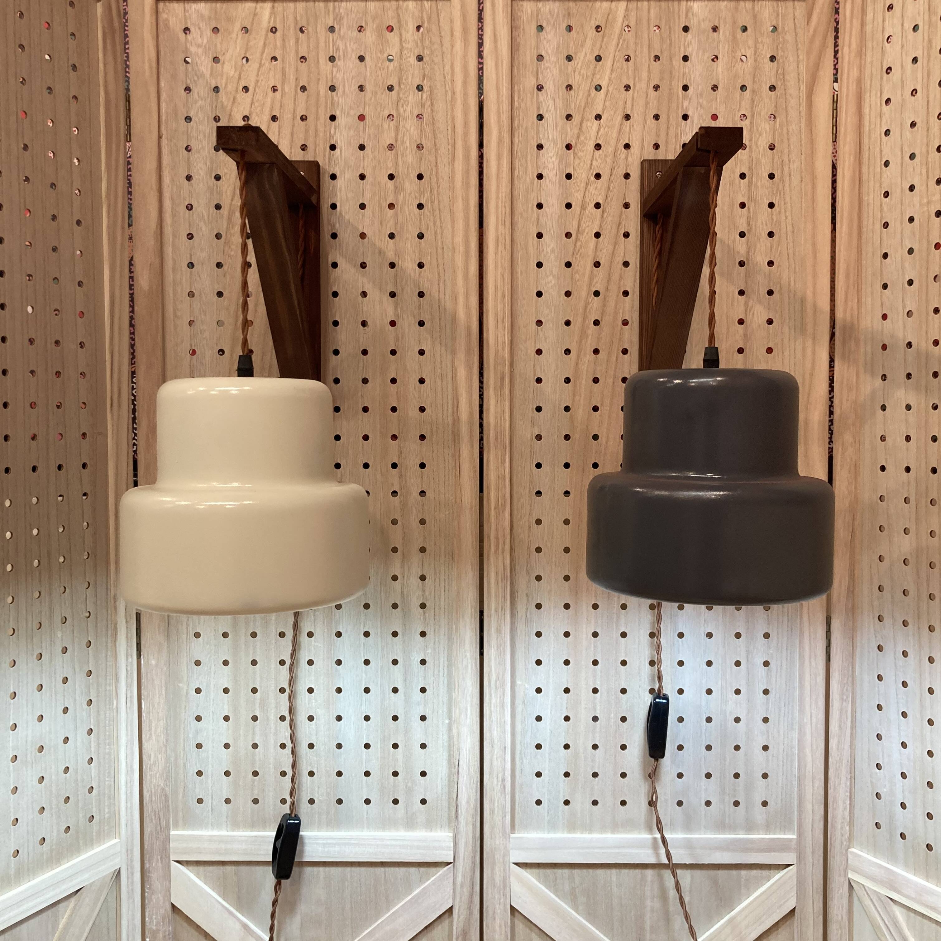 PAIR OF MODULAR WALL LIGHTS "JO HAMMERBORG" 1950.