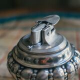 Briquet ancien decoratif floral Ronson