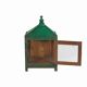 Pointed Temple Showcase Green Patina Piece and Original Patina