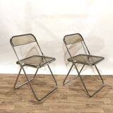 Pair of Castelli Plia chairs from the 70s