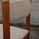 Six Scandinavian beech chairs, 1970s.
