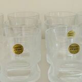 Verres cristal d’arques vintage