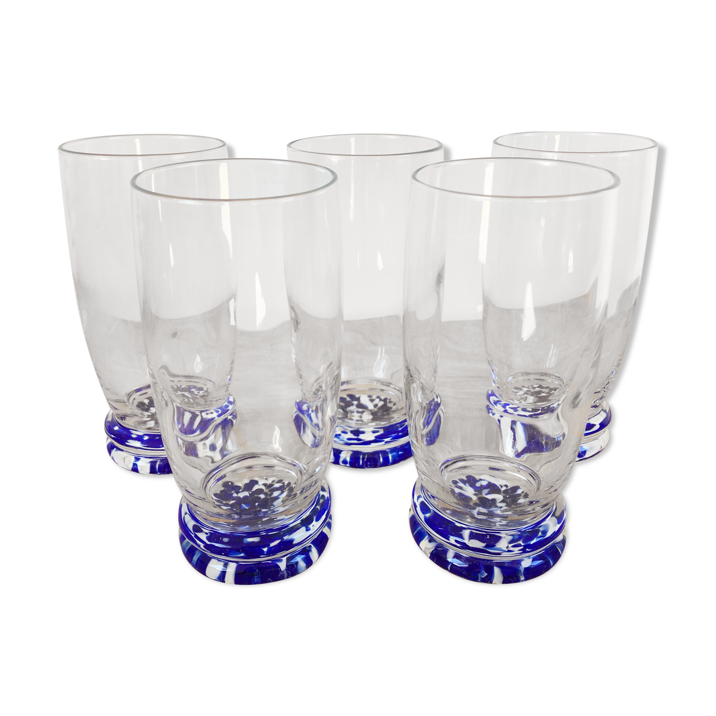 Murano style water glasses