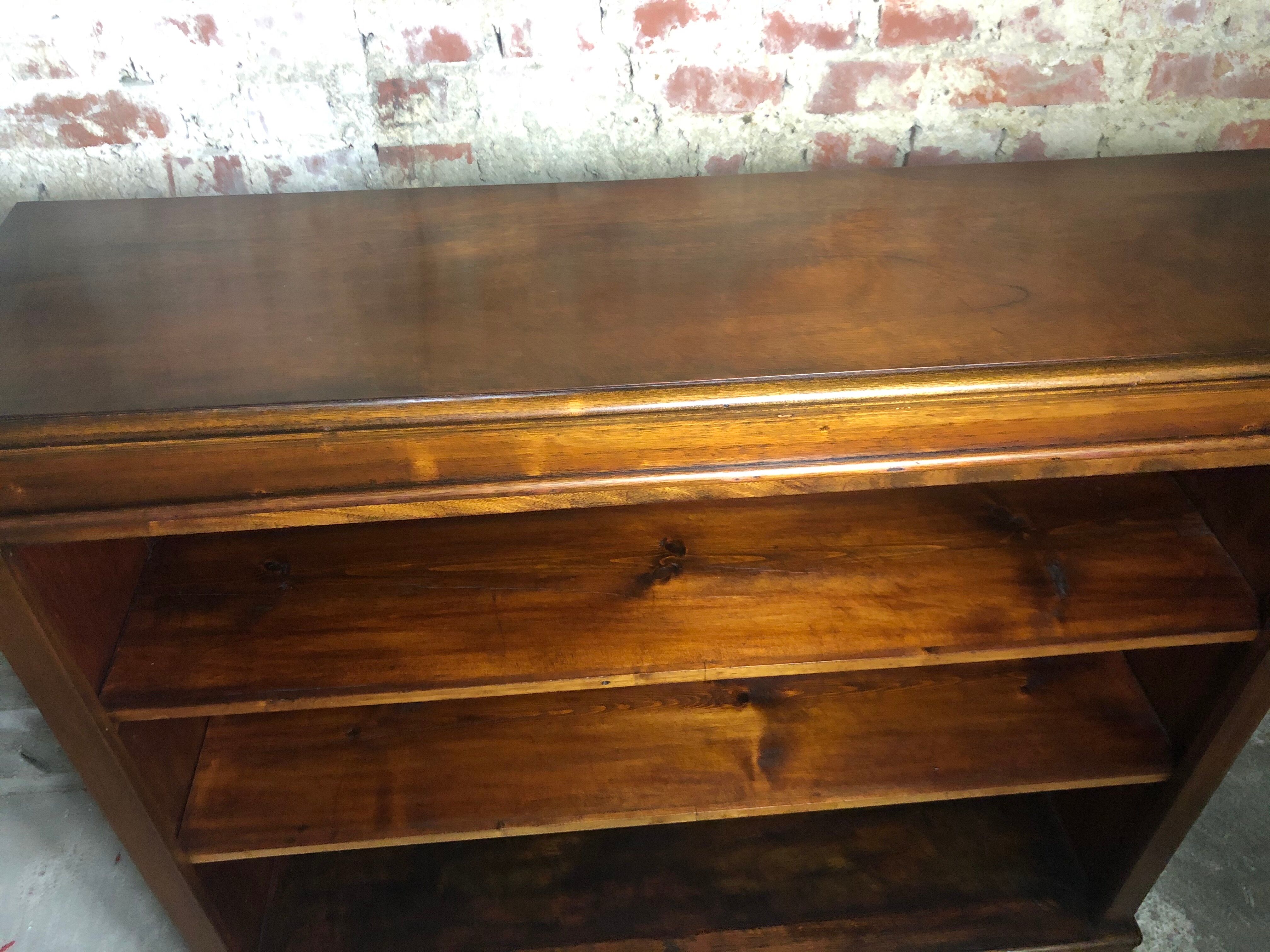 Louis Philippe oak bookcase 1940