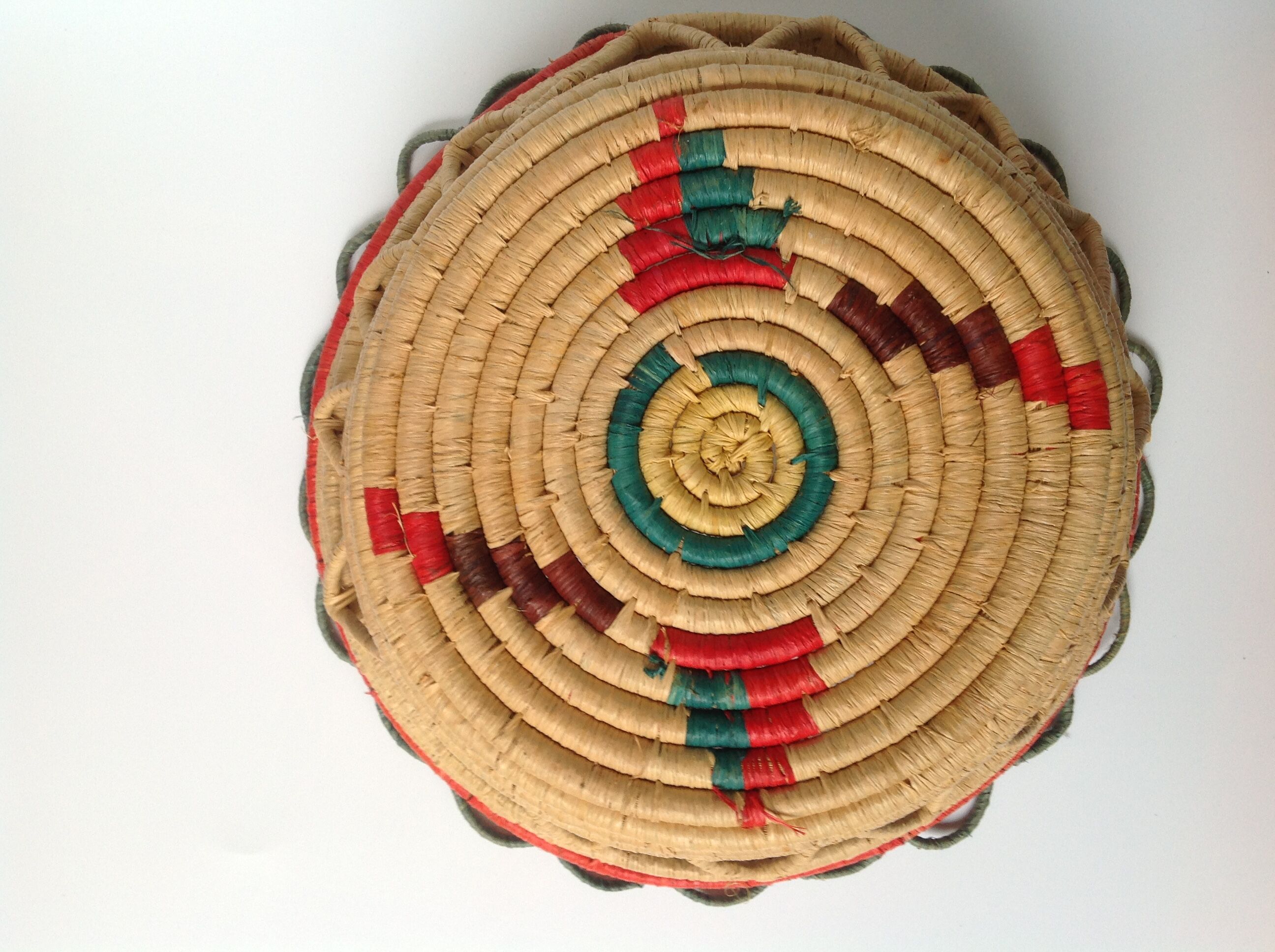 Handcrafted braided basket