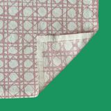 Serviette cannage terre
