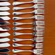 Christofle Marot Berain, 12 fish cutlery sets, shell decor