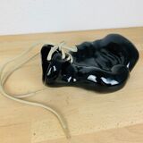 Empty pocket boxing glove JC Peiré black ceramic