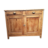 Parisian buffet raw wood