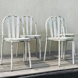 4 30s garden chairs
