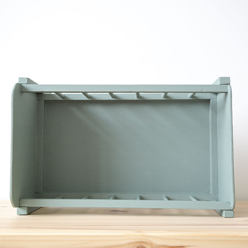 Wooden vintage doll bed