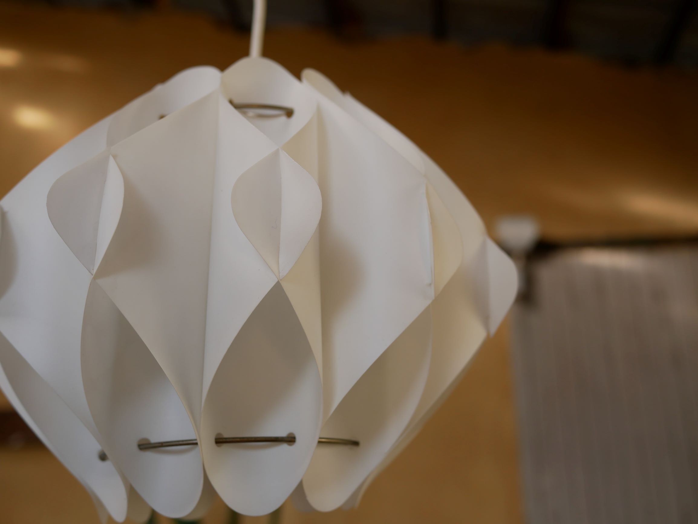 Scandinavian vintage hanging lamp by Lars Schiøler to Hoyrup