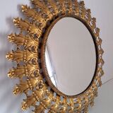 Miroir soleil métal