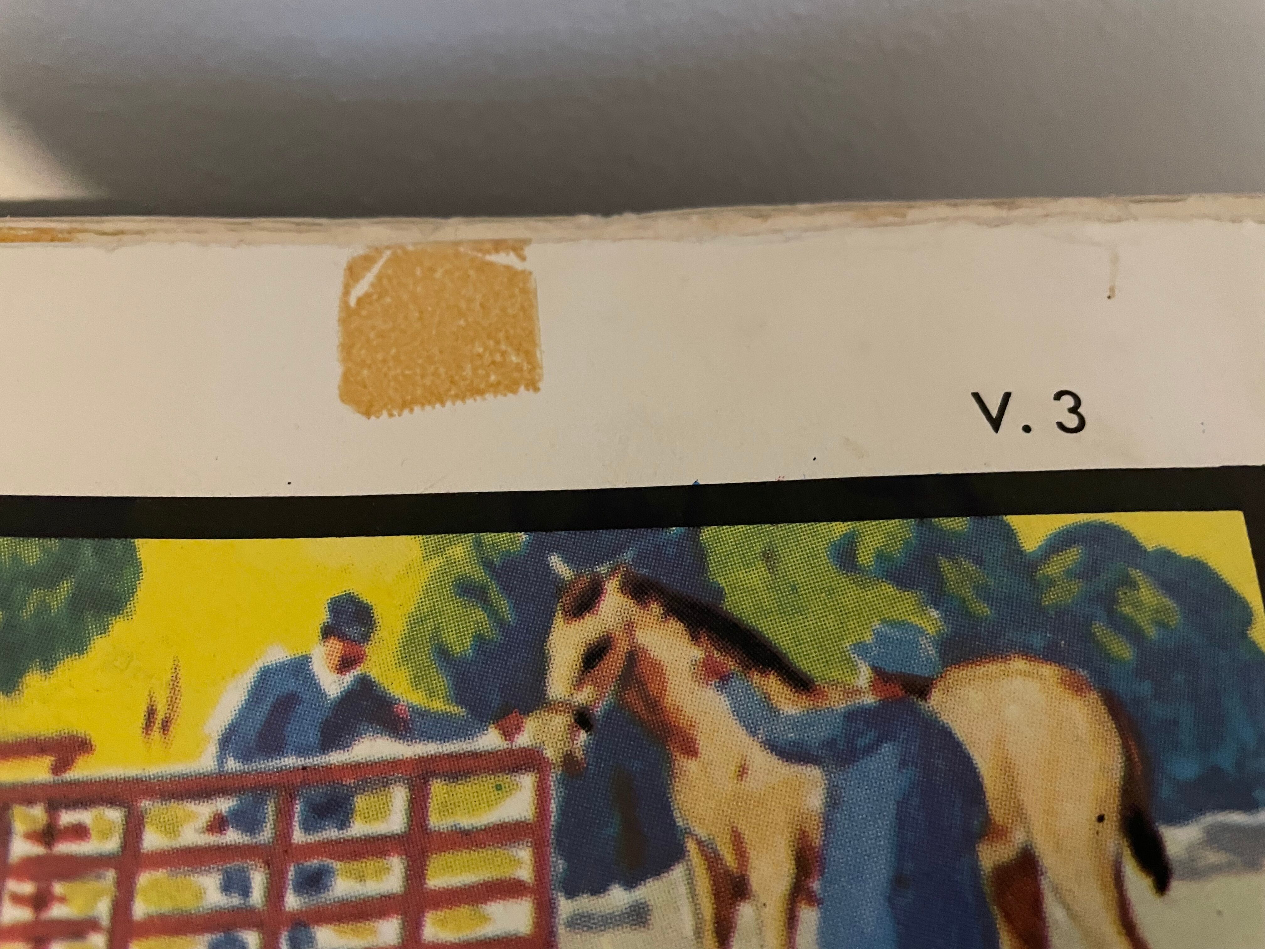 Vintage mdi school poster "the market, the fair