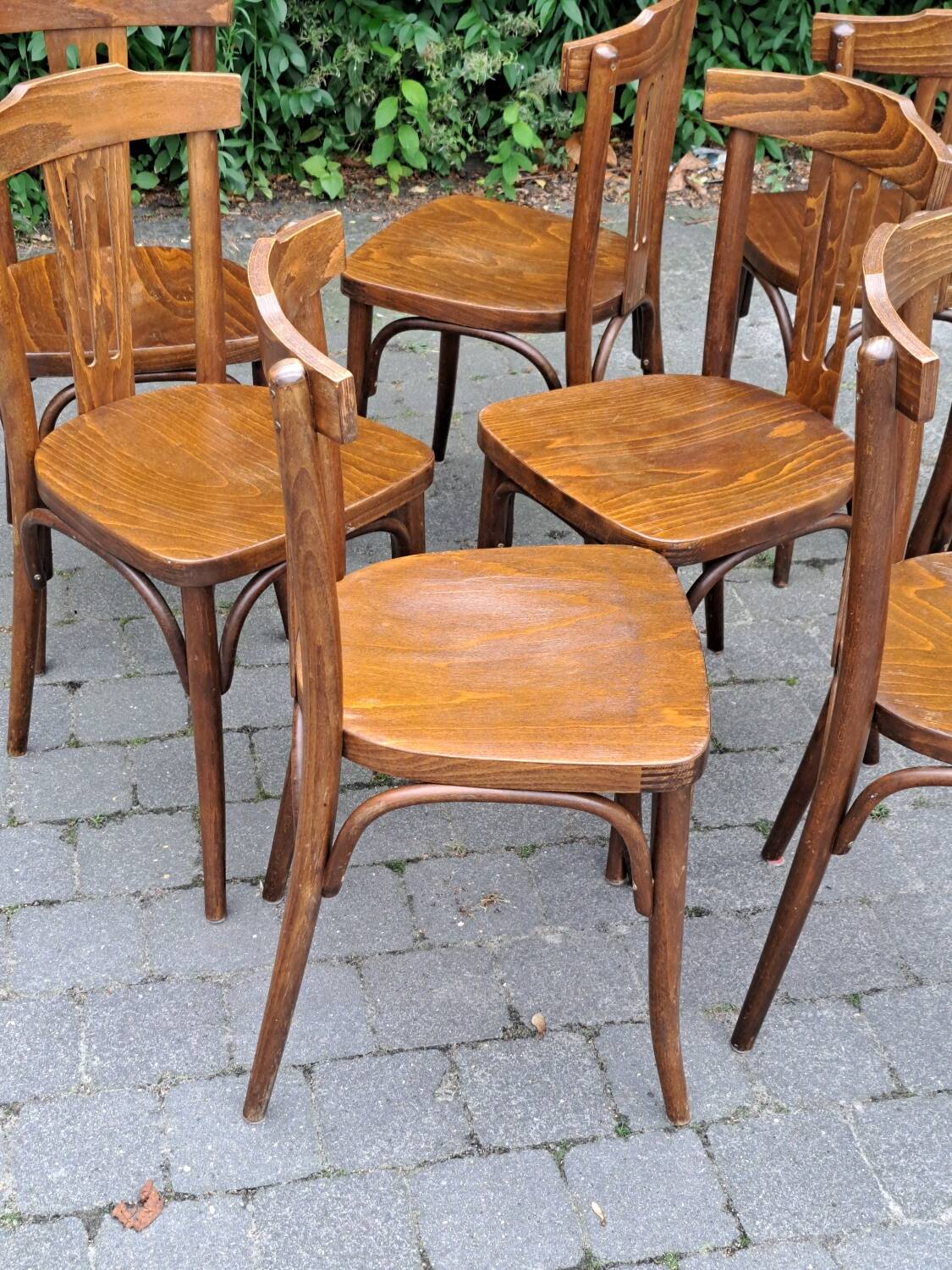 30 vintage Drevounia chairs.