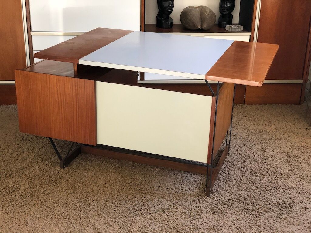Mahogany desk Ico Parisi - Edition M.I.M. - 1950