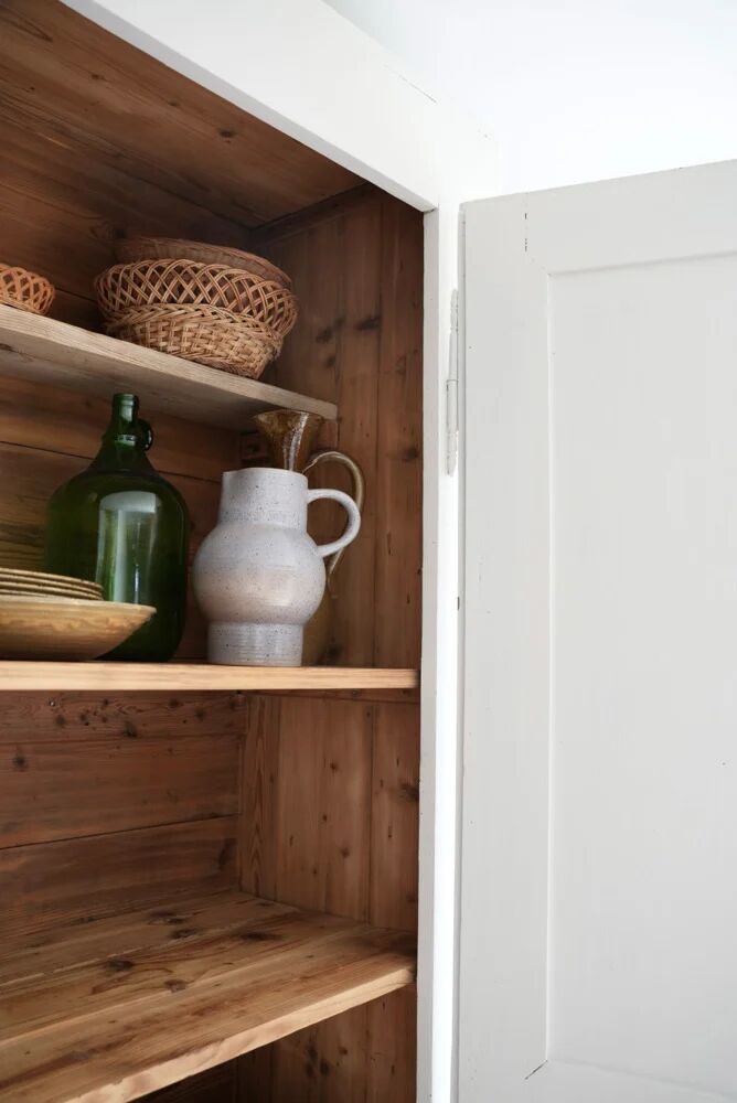 Large ivory cupboard