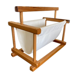 Vintage Scandinavian Sling Magazine Holder by Ate Van Apeldoorn, 1970s