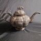 Solid silver teapot kutch India