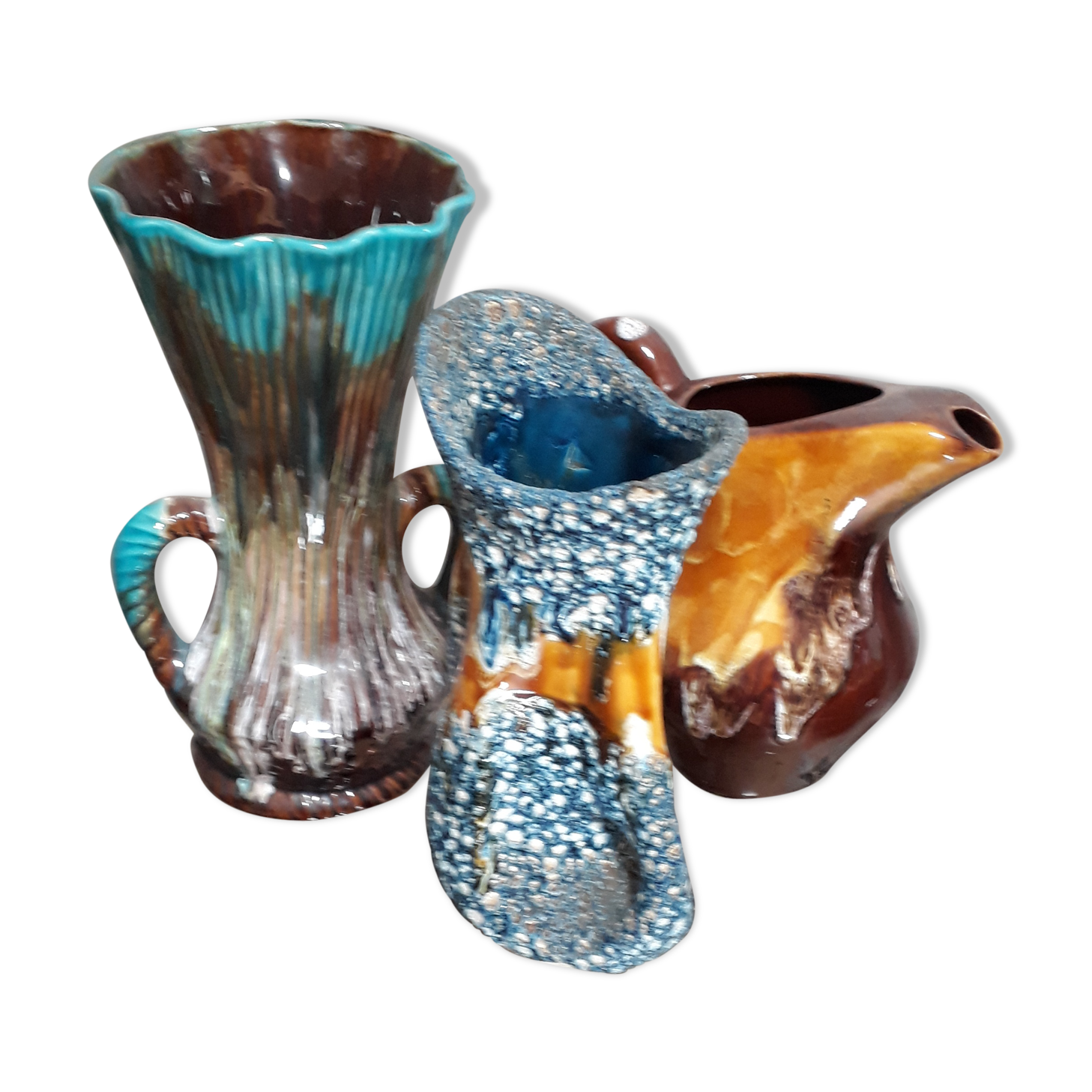 3 vases 1950/70