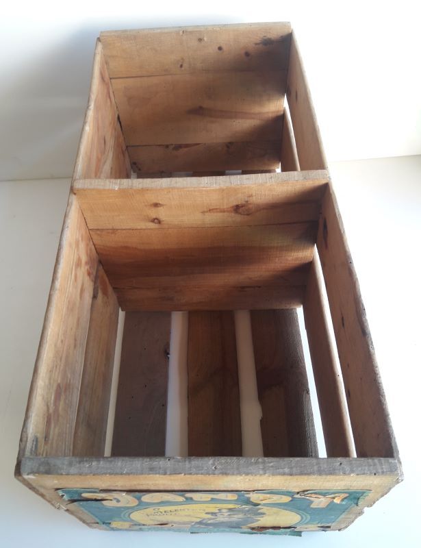 Wooden crate transport colorful poster Magraner-Co Espana