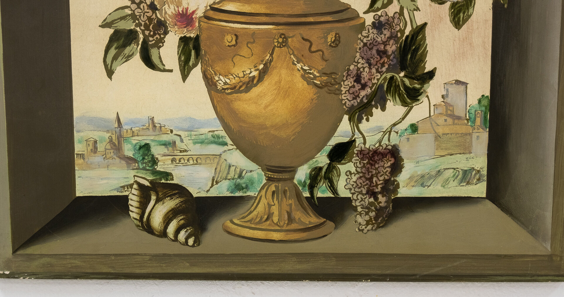 Trompe l'oeil nature morte, Italie