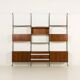 Ico Parisi rosewood wall unit for MIM, Italy 1960s